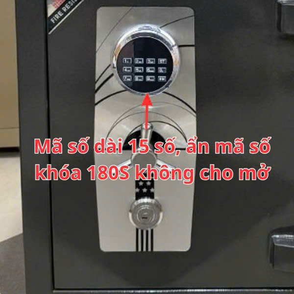 Két sắt siêu cường Việt Nhật JAPAN SAFE điện tử chống trộm dò mã số