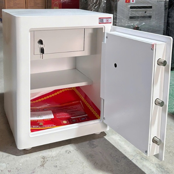 Hình ảnh Két sắt Việt Nhật VN-56AD 60kg cơ đổi mã chống cháy3