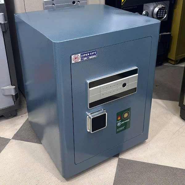 Két sắt thông minh Việt Nhật VN-56AH vân tay điện tử kết nối điện thoại thép đúc 7ly