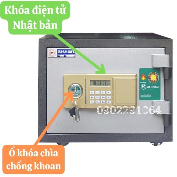 Hình ảnh Két sắt mini Việt Nhật VN22DT điện tử chống cháy có báo động0