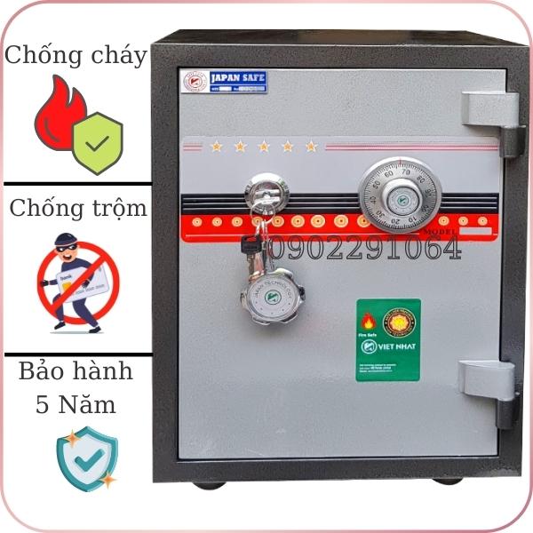 Hình ảnh Két sắt chống cháy Việt Nhật VN33KC khóa cơ0