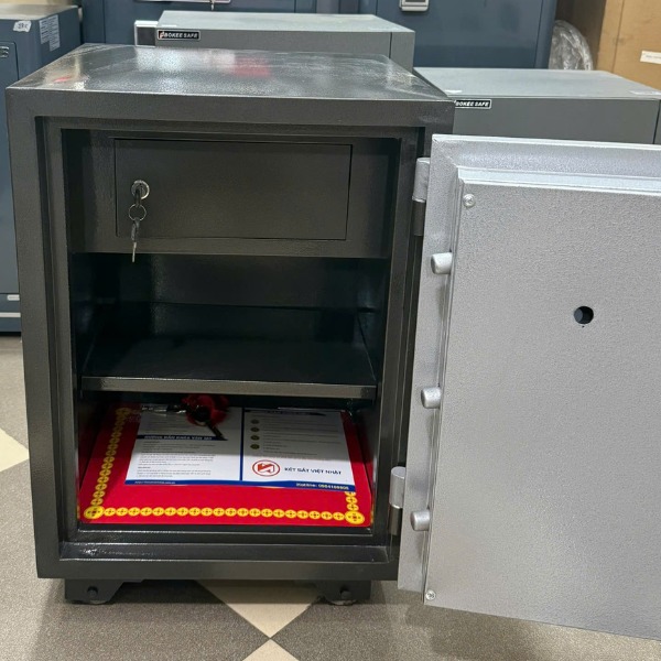 Hình ảnh Két sắt Việt Nhật VN79DM cơ đổi mã chống cháy( gia đình- văn phòng)1