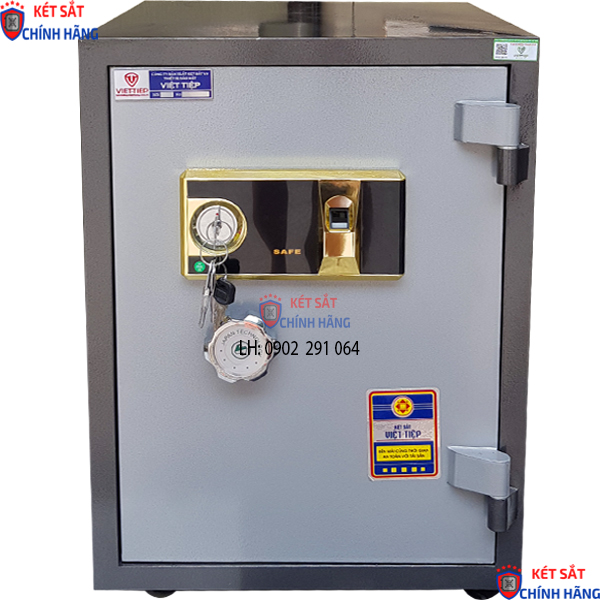 Két sắt việt tiệp chính hãng KW79VT khóa vân tay chống cháy chống khoan phá