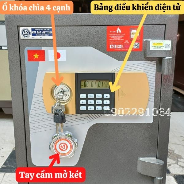 Hình ảnh Két sắt  Việt Tiệp KSC34E điện tử chống cháy2