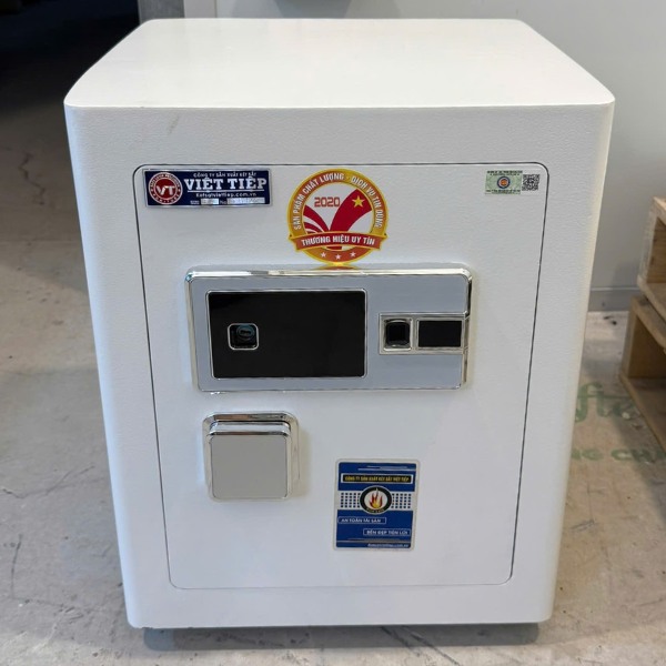 Hình ảnh Két sắt Siêu cường Việt Tiệp KSC50FE vân tay điện tử màu đen, trắng0
