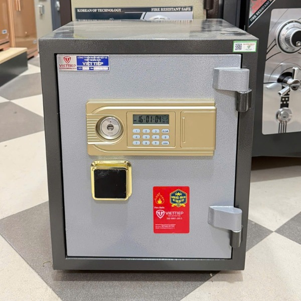 Hình ảnh Két sắt điện tử việt tiệp KW52E PN chính hãng có báo động3