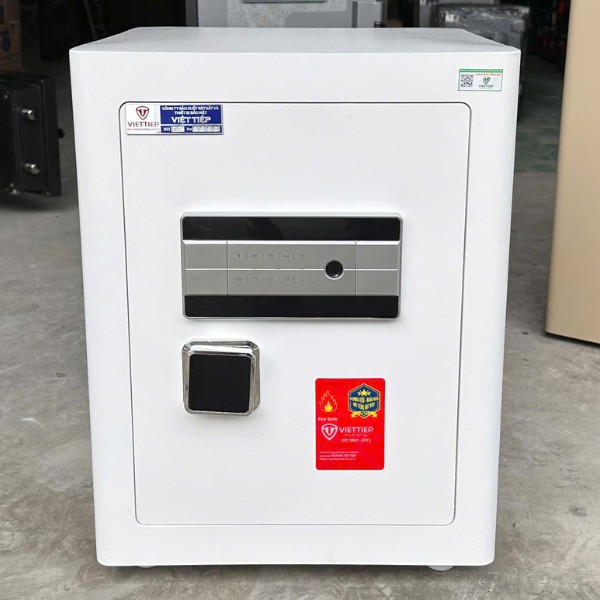 Két sắt Tài Lộc Việt Tiệp KW52SCFE an toàn với thép 7ly, thông minh kết nối điện thoại