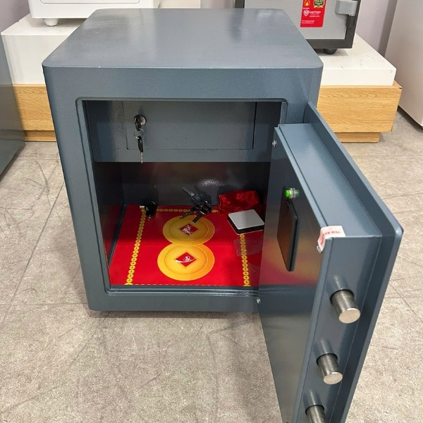 Hình ảnh Két sắt Tài Lộc  Việt Tiệp KW52SCFE vân tay siêu cường kết nối điện thoại1
