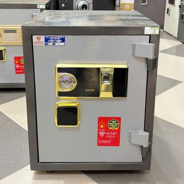 Hình ảnh Két sắt vân tay Việt Tiệp KW52VT chống cháy0