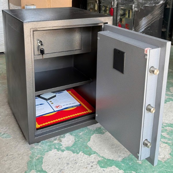 Hình ảnh Két sắt mini vân tay Việt Tiệp KW55VT chống cháy bảo mật cao2