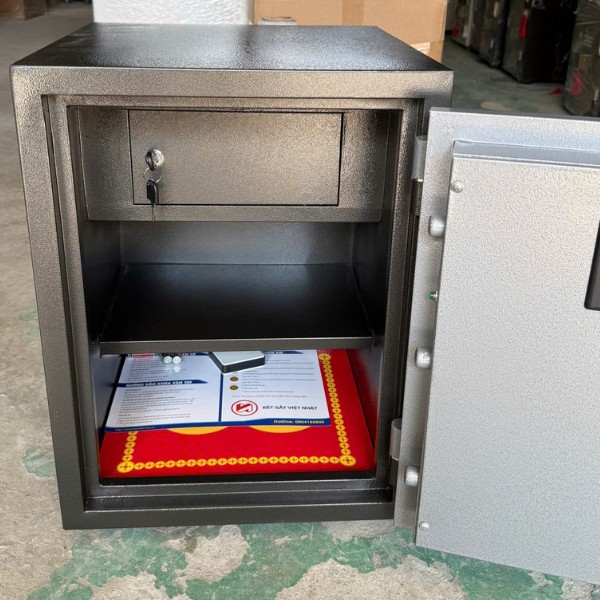 Hình ảnh Két sắt mini vân tay Việt Tiệp KW55VT chống cháy bảo mật cao1