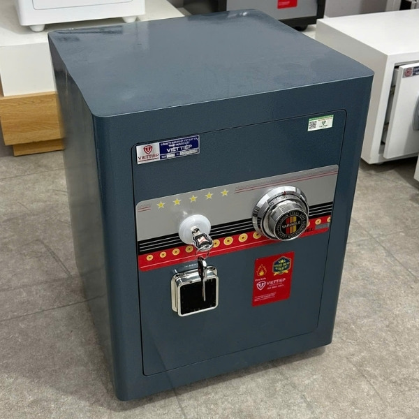 Hình ảnh Két sắt tài lộc Việt Tiệp KW58SCDM - 56kg -Cơ đổi mã5