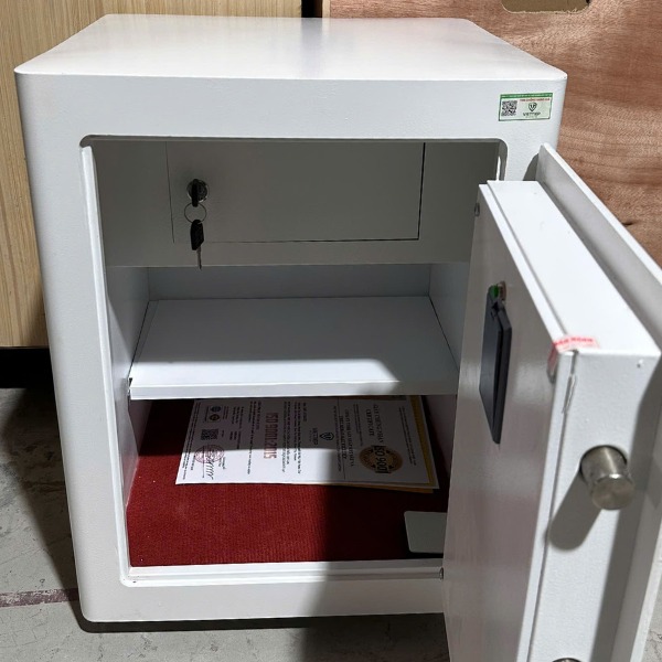 Hình ảnh Két sắt tài lộc Việt Tiệp KW58SCE điện tử chống cháy1