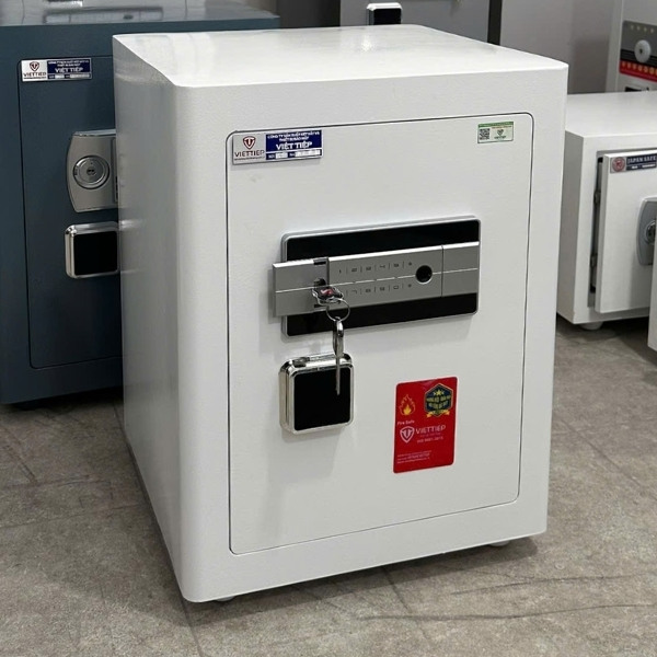 Hình ảnh Két sắt Tài Lộc Việt Tiệp KW58SCFE siêu cường kết nối điện thoại4