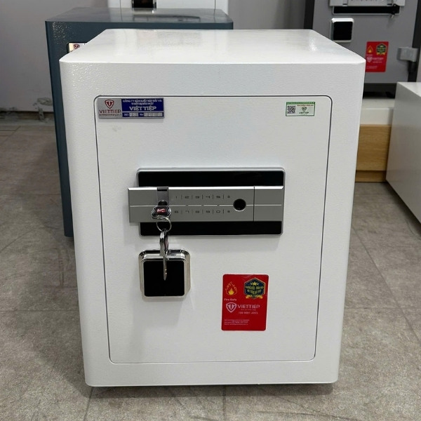 Hình ảnh Két sắt Tài Lộc Việt Tiệp KW58SCFE siêu cường kết nối điện thoại2
