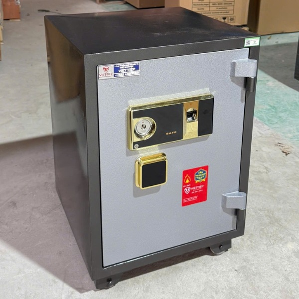 Hình ảnh Két sắt việt tiệp KW62VT khóa vân tay chống cháy có báo động3
