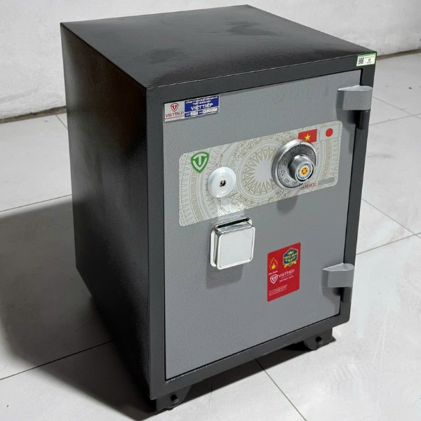 Hình ảnh Két sắt gia đình Việt Tiệp KW79C khóa cơ chống cháy3