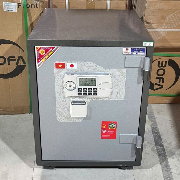 Hình ảnh Két sắt Việt Tiệp KW88E điện tử chống cháy cho gia đình và văn phòng0