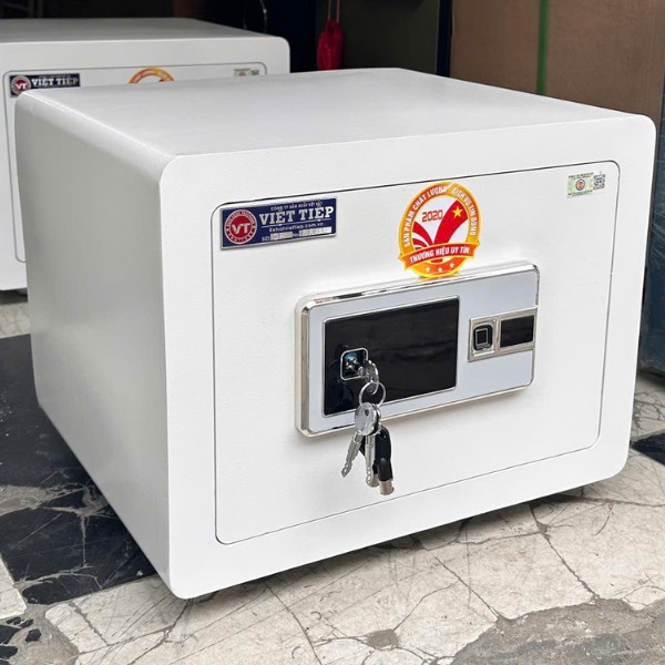 Két sắt Việt Tiệp VT38 mini vân tay điện tử cỡ nhỏ để trong tủ
