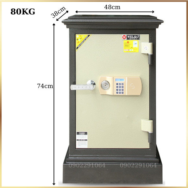 Két sắt Welko KN45 khóa điện tử