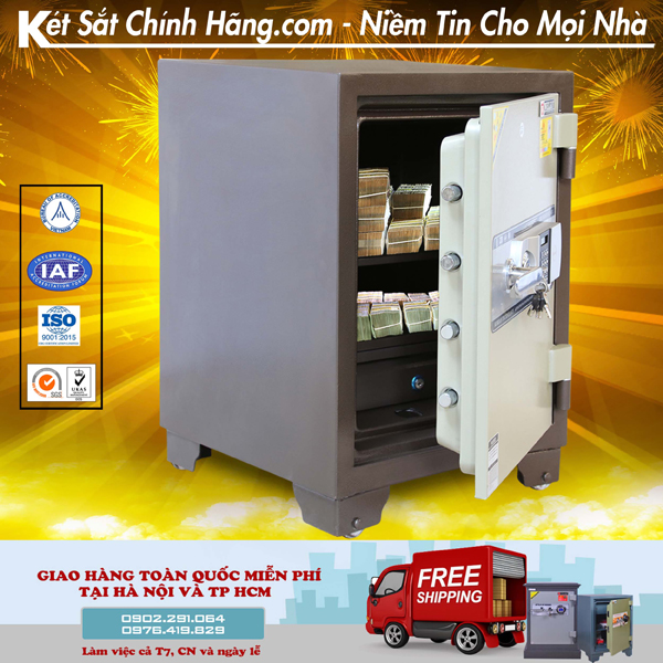 Hình ảnh Két sắt welko KS125DT khóa điện tử0