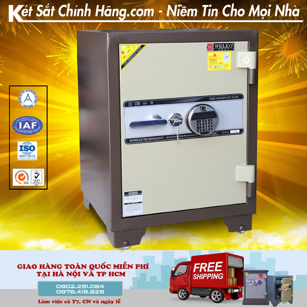 Hình ảnh Két sắt welko KS160VTDT khóa vân tay0