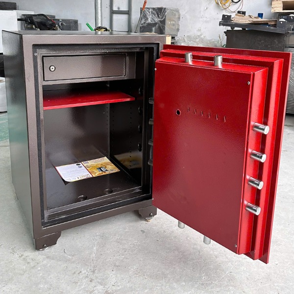 Hình ảnh Két sắt welko xuất khẩu Mỹ US88F vân tay màu đỏ chống trộm2