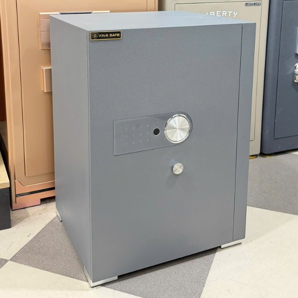 Hình ảnh Két sắt KIVA KV-60KH xuân hòa vân tay điện tử báo động điện thoại2