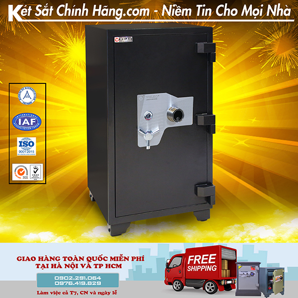 Két sắt xuất khẩu Mỹ khóa cơ