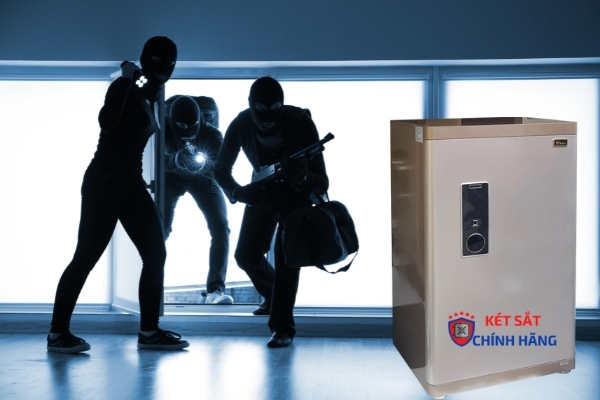 Khả năng chống cháy chống trộm tốt đối với dòng két sắt nhập khẩu Đức - Bofa
