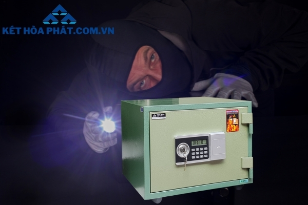 Khả năng chống trộm chống cháy dòng két sắt Hòa Phát tốt nhất 