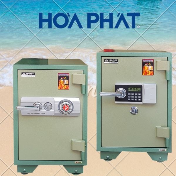 Két sắt Hòa Phát ks90 phù hợp căn phòng công ty và gia đình 