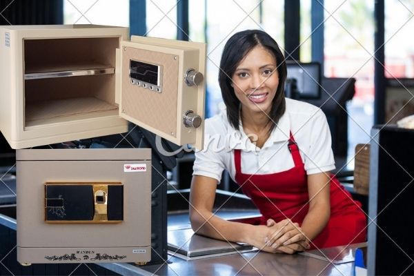 Tính năng dòng két sắt mini tiện lợi cho các cửa hàng và kiot