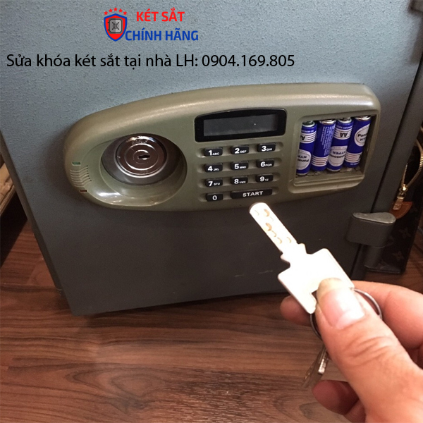 Dịch vụ sửa khóa két sắt chuyên nghiệp 24/7 tại Hà Nội