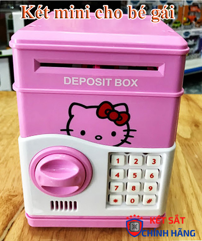 Két sắt đồ chơi mini hello kitty cho bé gái cực xinh, siêu cute