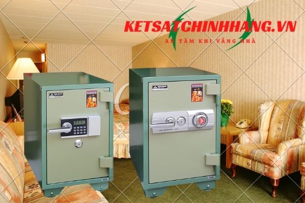 Tính năng dòng két sắt chống cháy Hòa Phát trong đời sống của  gia đình việt 