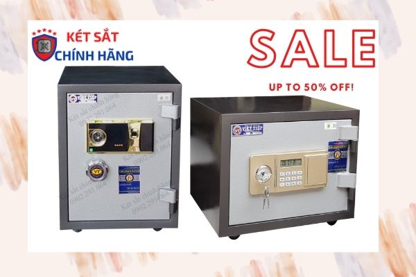 Két sắt chống cháy Việt Tiệp phù hợp cho gia đình văn phòng hay các công ty 