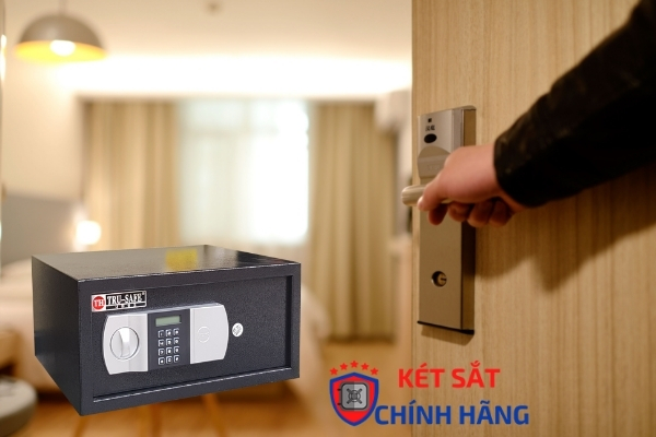 Két sắt điện tử mini khách sạn sự lựa chọn hoàn hảo cho căn phòng 