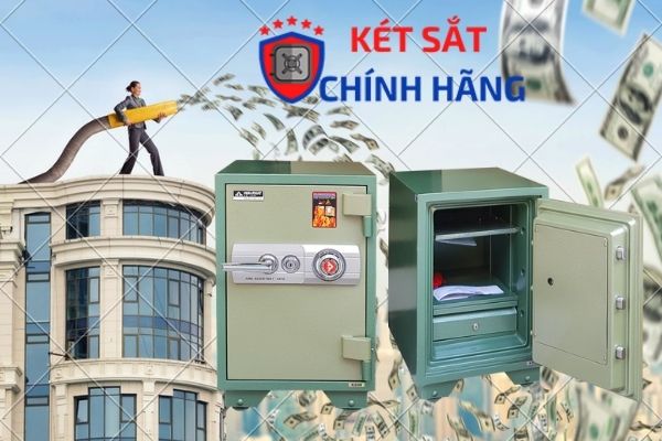 Vì sao két sắt chống cháy Hòa Phát lại chống cháy tốt nhất