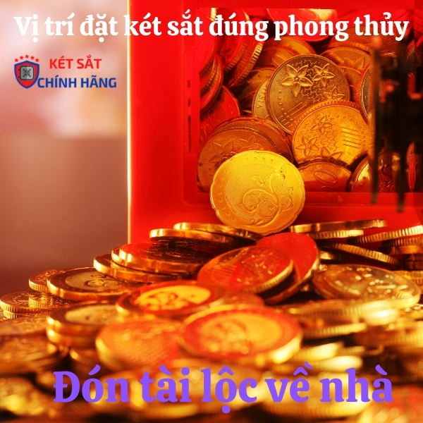 Vị trí đặt két sắt đúng phong thủy đón tài lộc vào nhà